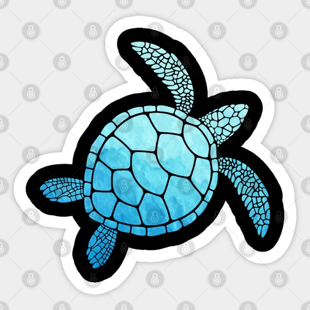 Turtle Lover Sticker by T-Shirt.CONCEPTS